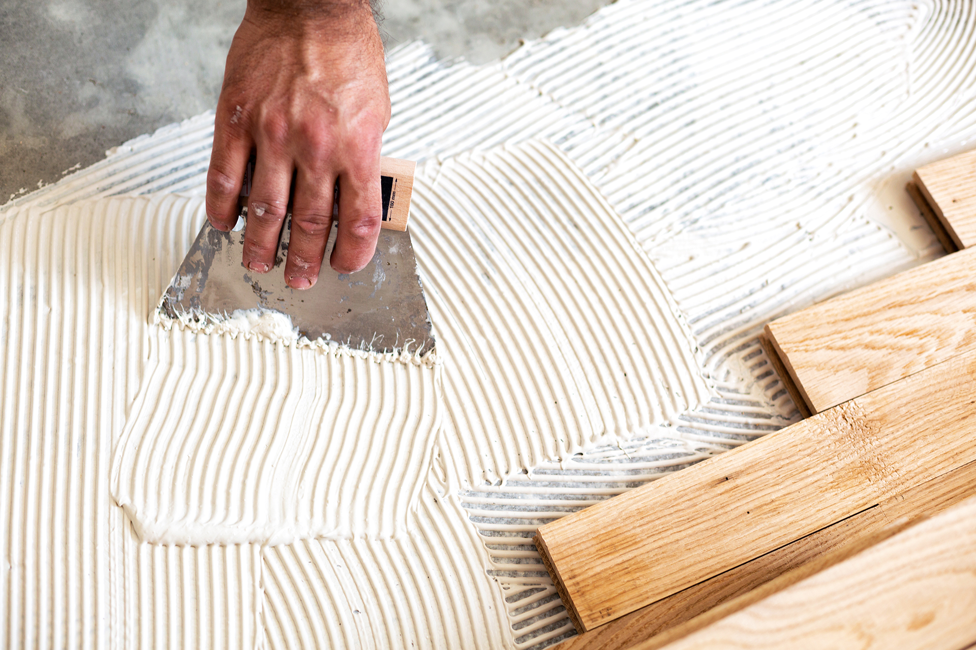 Massiv-Parkett verkleben Holzreparaturen Oberland Benediktbeuern